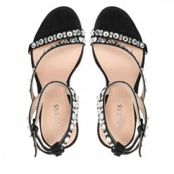 Elegant Sandals Sandals GUESS - Kaiha FL6KIH LEL03 BLACK Black -GUESS Sales Store 06 0000209880823 rz