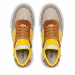 Sneakers Trainers Guess - Afi FJ6GAF LEA12 LTGRE Colourful, Yellow -GUESS Sales Store 06 0000209886153 mk