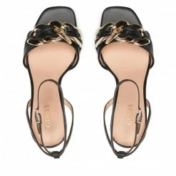 Elegant Sandals Sandals GUESS - Heaton FL6HTN LEM03 BLACK Black -GUESS Sales Store 06 0000209892659 plj