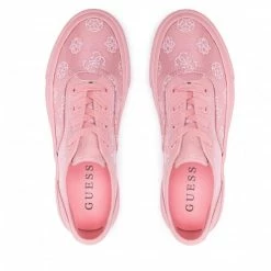 Sneakers Plimsolls GUESS - Perezz FL6PRZ FAB12 PINK Pink -GUESS Sales Store 06 0000209894134 kt