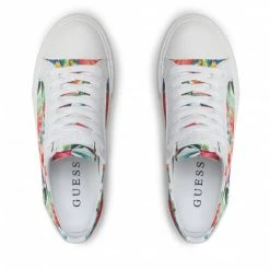 Sneakers GUESS - Passit FL6PSS FAP12 FLOWE White, Colourful -GUESS Sales Store 06 0000209894240 mg