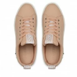 Sneakers Trainers GUESS - Rivet3 FL6RV3 LEA12 CREAM Pink -GUESS Sales Store 06 0000209895094 mk
