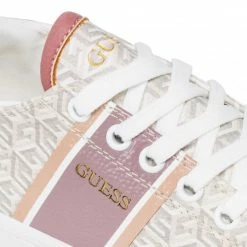 Sneakers Plimsolls GUESS - FL7EST ELE12 IVROS Beige -GUESS Sales Store 06 0000300737224 rz