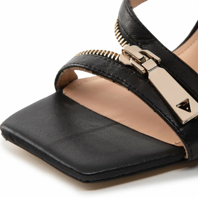 Elegant Sandals Sandals GUESS - Jeomie FL7JEO LEA03 BLACK Black 6 Elegant Sandals Sandals GUESS - Jeomie FL7JEO LEA03 BLACK Black - Image 6