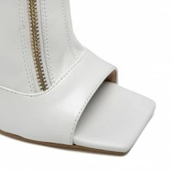 Ankle Boots GUESS - Janese FL7JNS LEA09 WHITE White -GUESS Sales Store 06 0000300737675 is