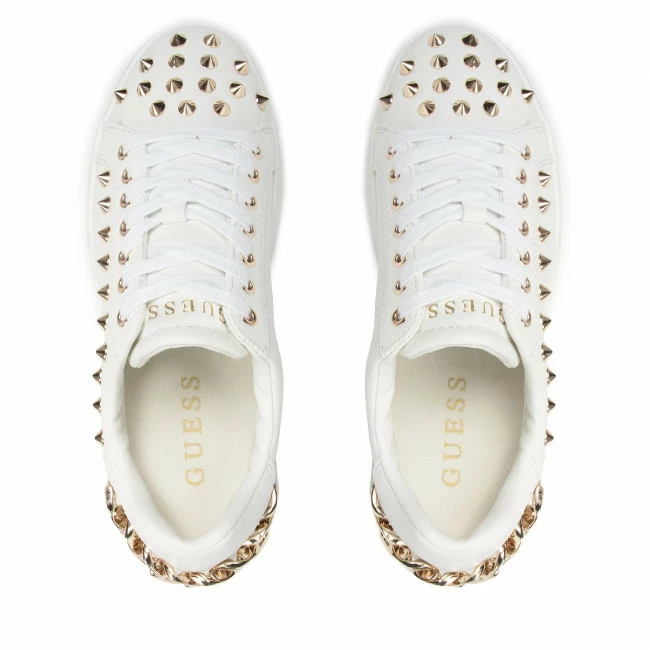 Sneakers Trainers GUESS - Renatta FL7RNT LEA12 MILK White 6 Sneakers Trainers GUESS - Renatta FL7RNT LEA12 MILK White - Image 6