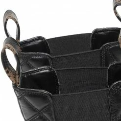 Elastic-sides Chelsea Boots GUESS - Serlen FL7SRL LEA10 BLACK Black -GUESS Sales Store 06 0000300743157 pa