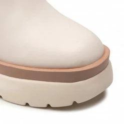 Ankle Boots GUESS - Vaneta FL7VAN LEA10 IVORY Beige -GUESS Sales Store 06 0000300743614 bs