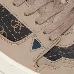 Sneakers Trainers GUESS - Verona Basket Low FM7VBL FAB12 BROCR Brown -GUESS Sales Store 06 0000300745694 ki