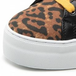 Sneakers Trainers GUESS - Garmini5 FL8GR5 SMA12 LEOPA Black -GUESS Sales Store 06 0000300901090 sw