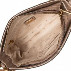 Classic Handbag GUESS - Katey Croc (CB) Mini Bags HWCB84 94720 LGR Beige -GUESS Sales Store 06 0190231592303 st