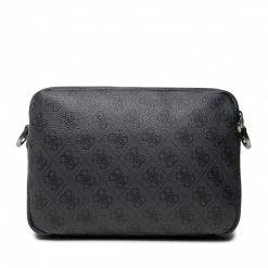 Men's Messenger Bag GUESS - Vezzola Smart Triple Pochette HMEVZL P2293 BLA Grey -GUESS Sales Store 06 7628067763190 ki