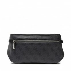 Men's Waist Pack GUESS - Vezzola Smart Squared Bum Bag HMEVZL P2294 BLA Grey -GUESS Sales Store 06 7628067763206 pa