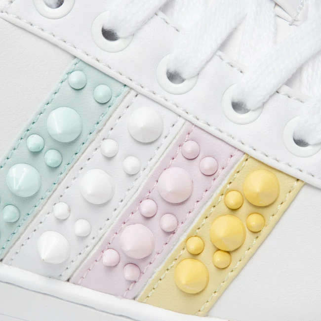 Sneakers Trainers GUESS - FL6JCB LEA12 WHLBL White 6 Sneakers Trainers GUESS - FL6JCB LEA12 WHLBL White - Image 6