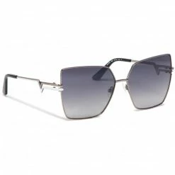 Women's Sunglasses GUESS - GU7733 6108B Shiny Gunmetal/Gradient Smoke Black, Silver