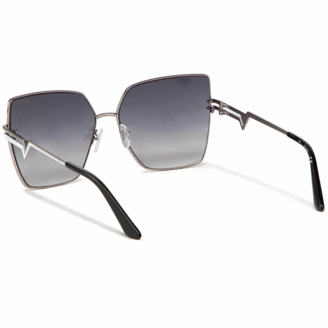Women's Sunglasses GUESS - GU7733 6108B Shiny Gunmetal/Gradient Smoke Black, Silver 2 Women's Sunglasses GUESS - GU7733 6108B Shiny Gunmetal/Gradient Smoke Black, Silver - Image 2