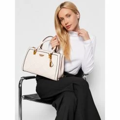 Classic Handbag GUESS - Abey (QB) HWQB85 58060 SHE Pink -GUESS Sales Store 10 0190231595083 ap