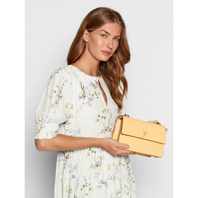 Cross Body Bags Handbag GUESS - Alexie Crossbody Flap HWVG84 16190 PPC Yellow 6 Cross Body Bags Handbag GUESS - Alexie Crossbody Flap HWVG84 16190 PPC Yellow - Image 6