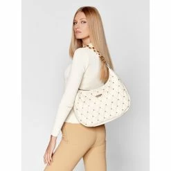 Classic Handbag GUESS - Triana (QS) HWQS85 53020 IVORY Beige -GUESS Sales Store 10 0190231615767 ap