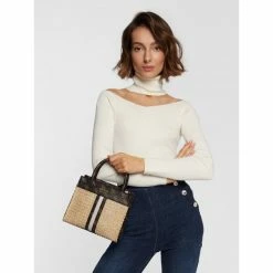 Classic Handbag GUESS - Kasinta Raffia (SB) Mini Bags HWSB84 17730 BWL Beige -GUESS Sales Store 10 0190231621683 mo