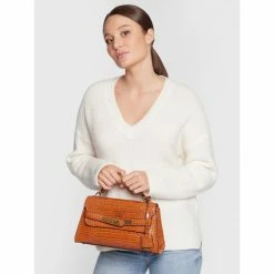 Classic Handbag GUESS - Enisa (CC) HWCC84 21200 SIE Orange -GUESS Sales Store 10 0190231629924 kc