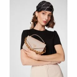 Classic Handbag GUESS - Retour (VB) Mini Bags HWVB86 64780 LGR Beige -GUESS Sales Store 10 0190231638803 mm