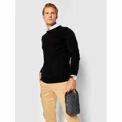 Men's Messenger Bag GUESS - Vezzola Smart HMEVZL P2302 BLA Black -GUESS Sales Store 10 7621826489638 kc