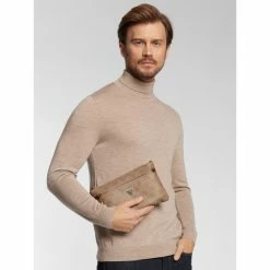 Men's Messenger Bag GUESS - Vezzola HMVZLA P2276 BBO Beige -GUESS Sales Store 10 7628067764241 mm