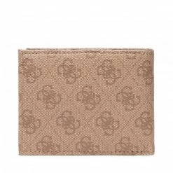 Men's Wallets Large Men's Wallet GUESS - Vezzola (4G Logo Basique) Slg SMVEZL LEA20 BRO Beige -GUESS Sales Store 7618483265095 02 bs kopia