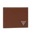 Men's Wallets Small Men's Wallet GUESS - Certosa Slg SMCERT LEA20 COG Brown
