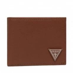 Men's Wallets Small Men's Wallet GUESS - Certosa Slg SMCERT LEA20 COG Brown