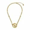 Necklaces Necklace GUESS - JUBN01 005JW YELLOW GOLD Gold