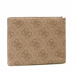 Men's Wallets Large Men's Wallet GUESS - SMMONO LEA24 BRO Brown