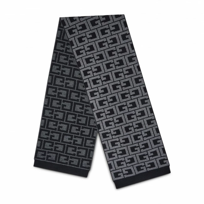 Scarves Shawl GUESS - AM9045 POL03 BLA Black, Grey 1 Scarves Shawl GUESS - AM9045 POL03 BLA Black, Grey