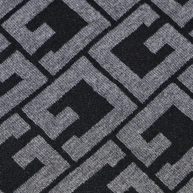 Scarves Shawl GUESS - AM9045 POL03 BLA Black, Grey 2 Scarves Shawl GUESS - AM9045 POL03 BLA Black, Grey - Image 2